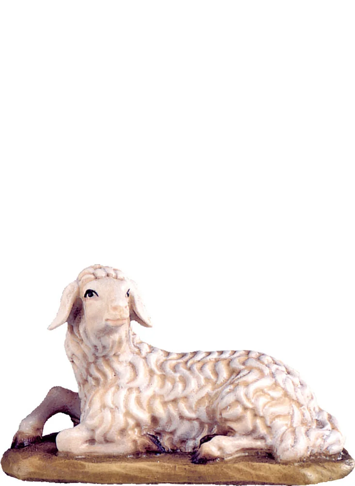 Sheep lying (Alpes Nativity)