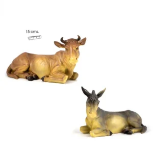 Pareja Buey y Mula. Varias medidas