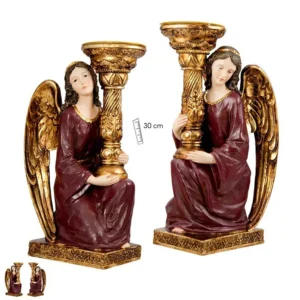 Couple of worshiping angels