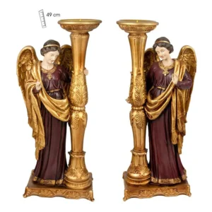 Pareja de angeles adoradores