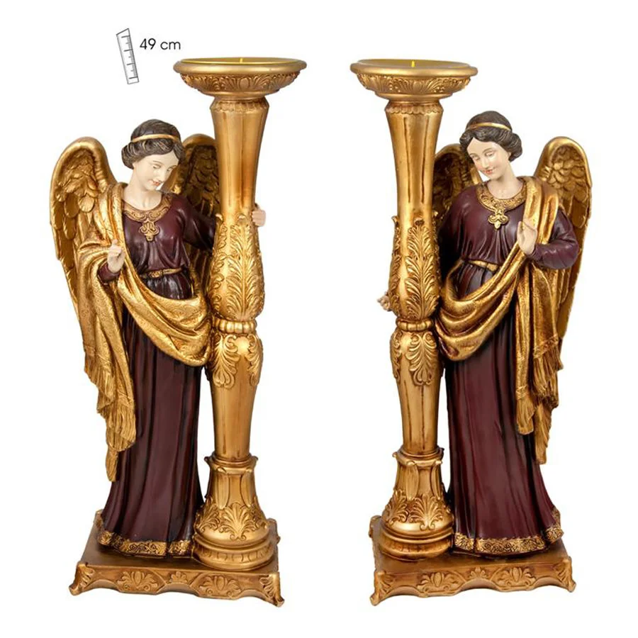 Pareja de angeles adoradores