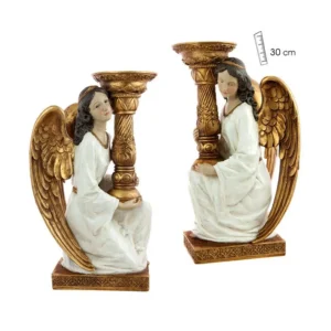 Couple of worshiping angels