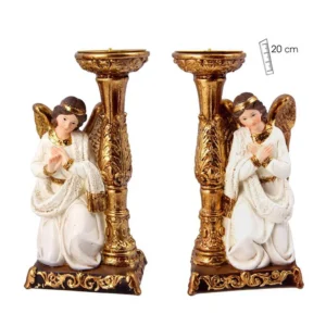 Pareja de angeles adoradores