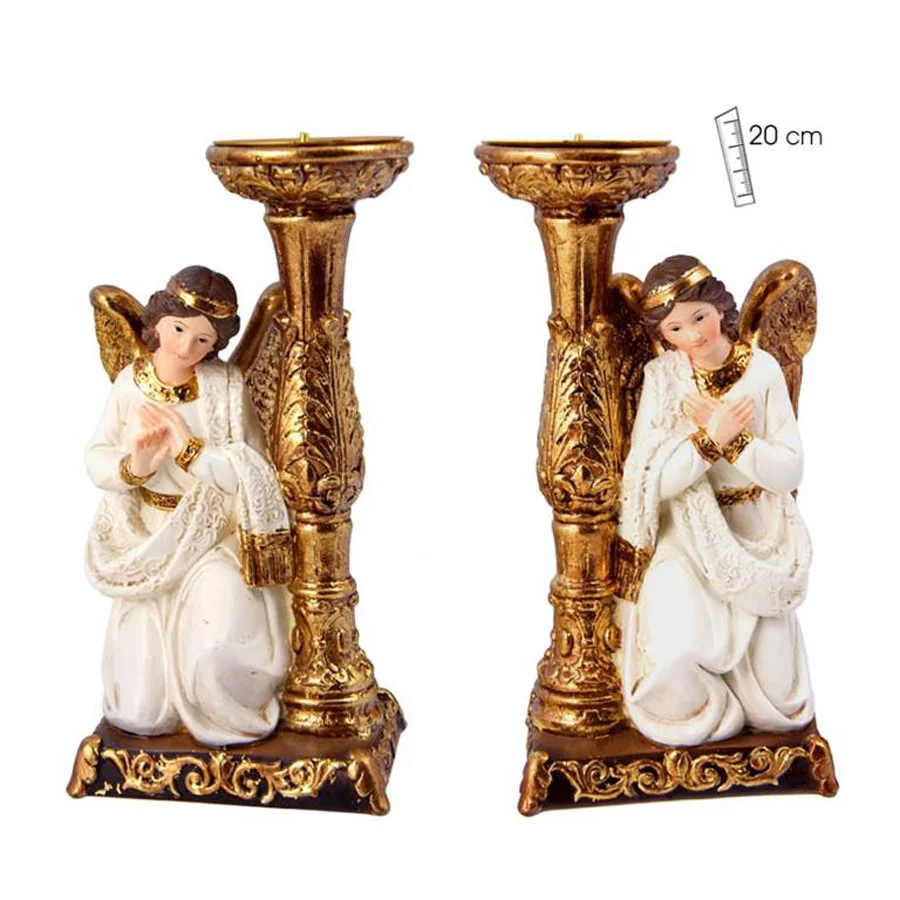 Pareja de angeles adoradores