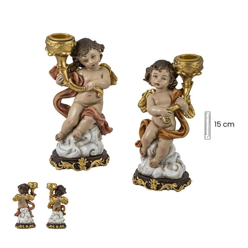 Pareja de angeles adoradores