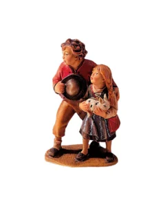 Brother and sister (Rustic Nativity)