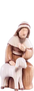 Kneeling shepherd (Stylized Nativity)