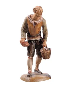 Pastor con cesta de fruta (Nacimiento Giner)