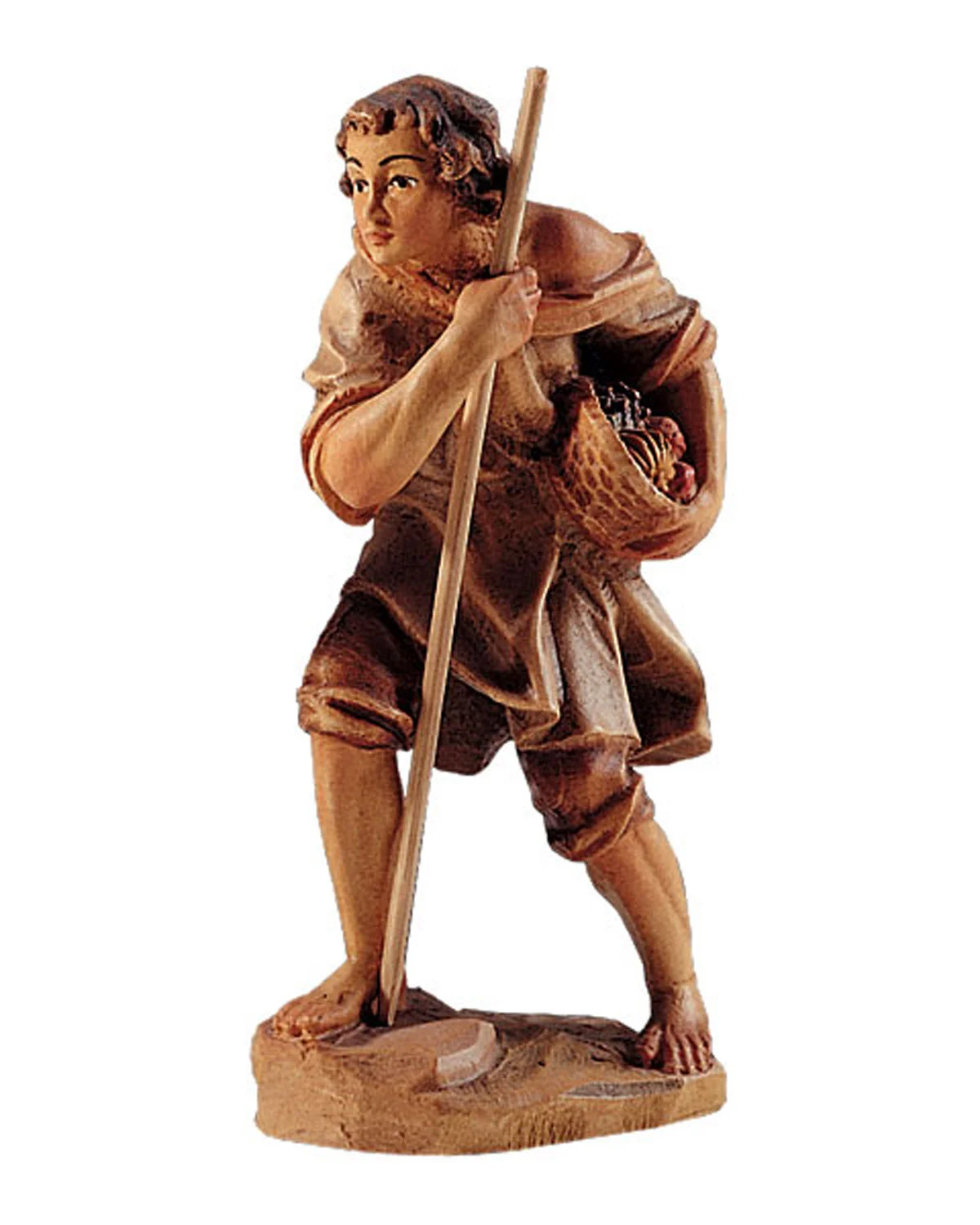 Pastor con cesta de fruta (Nacimiento Reindl)