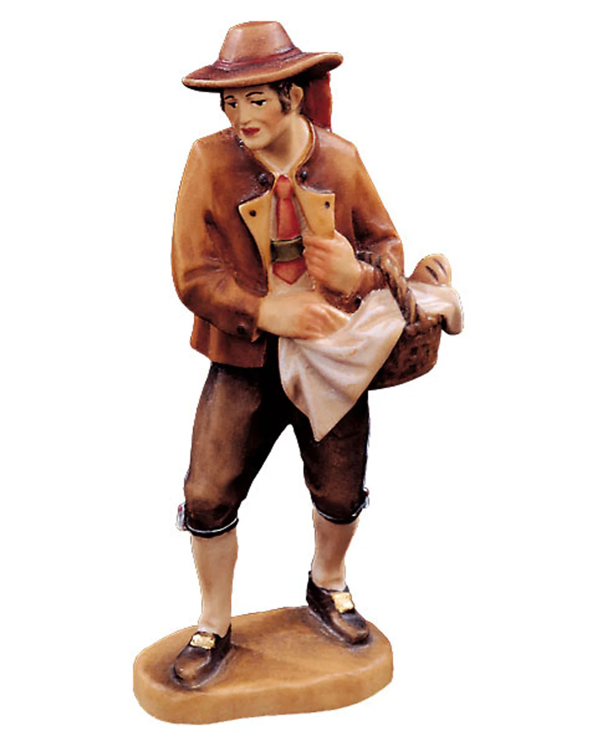 Pastor con cesta del pan (Nacimiento Folclorico)