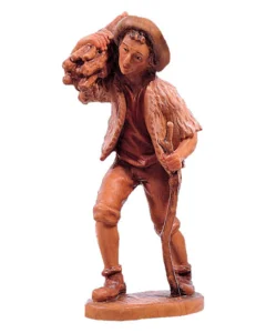 Shepherd with firewood (Rupert Nativity)