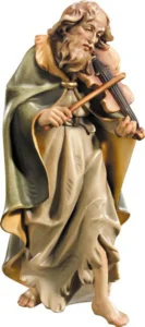 Pastor con violin