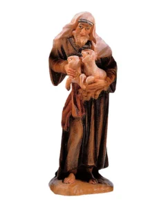 Pastor oriental con corderos (Nacimiento Montañés)