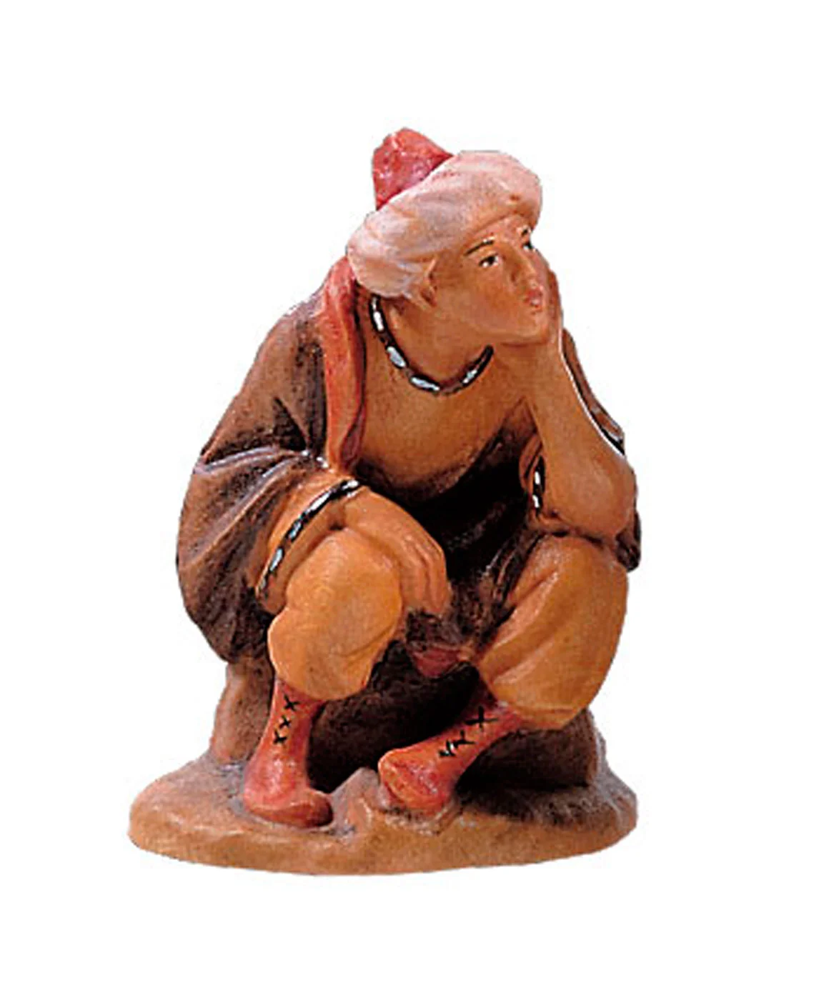 Pastor oriental sentado (Nacimiento Montañés)