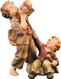 Pastorcillos bebiendo