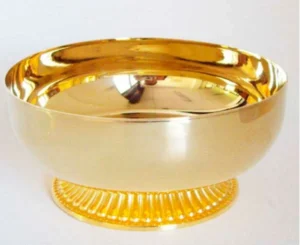 Patena Lisa con base