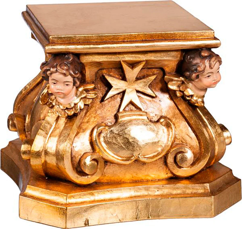 Console Baroque with angels