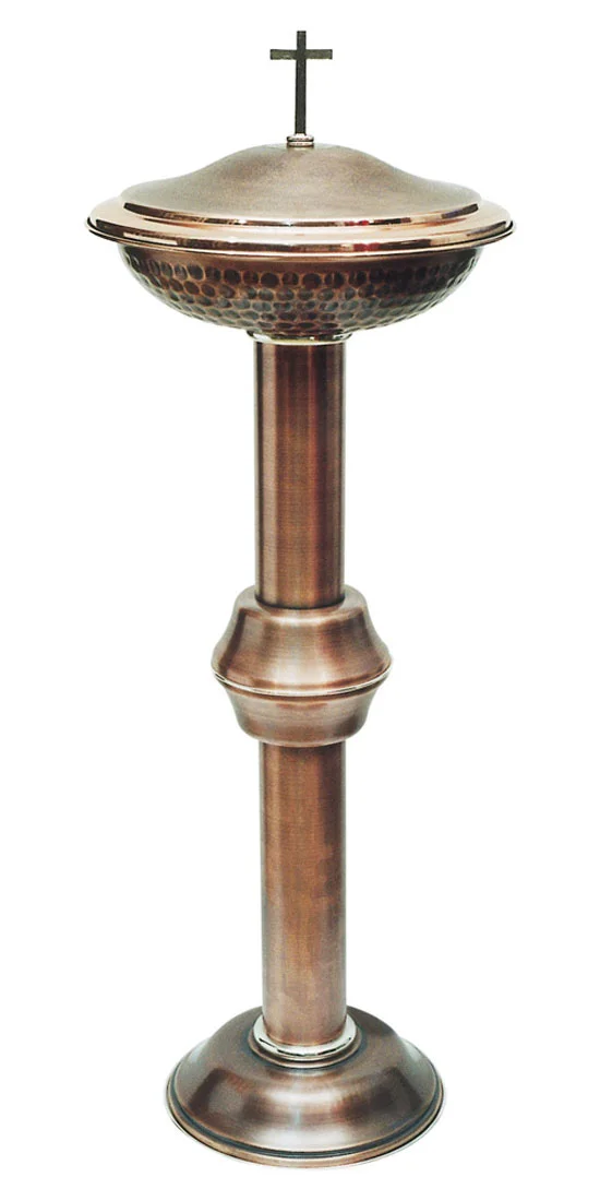 Baptismal font engraving (stand)