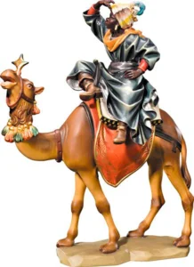 Balthazar King on camel with base