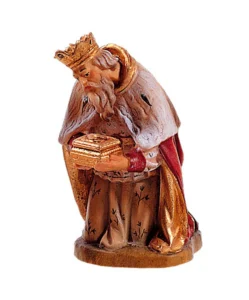 Rey arrodillado (Melchor) - Nacimiento Rustico