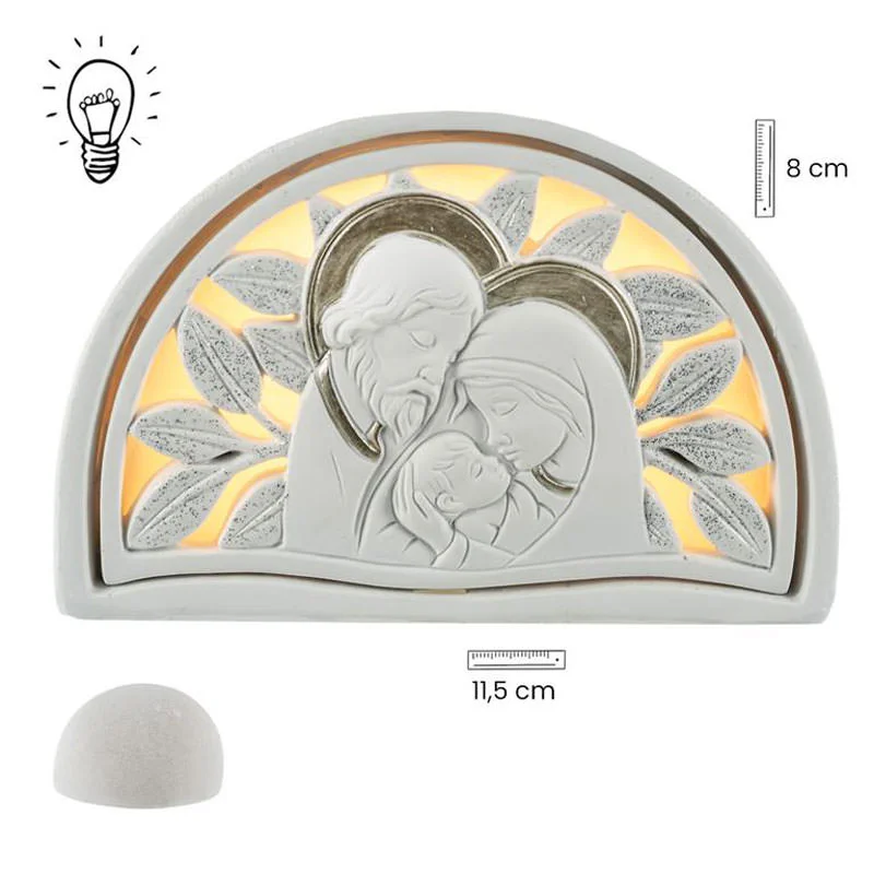 Sagrada Familia con luz