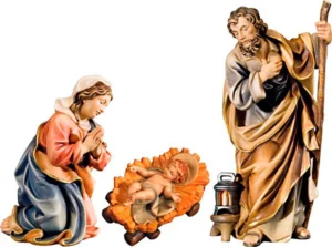 Sagrada Familia sin base (Nacimiento Alpino)