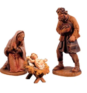 Holy Family 3 pieces 1G+2+3 (Rustic Nativity)