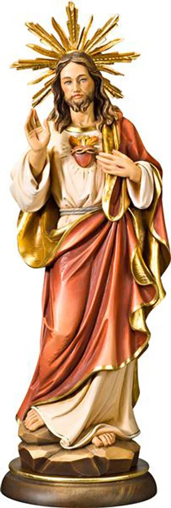 Sacred Heart of Jesus with aureole