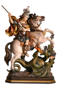 Saint George on horse