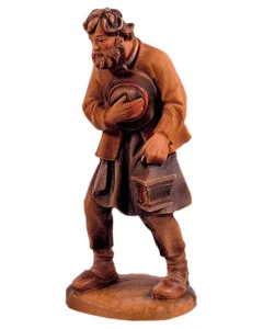 St. Joseph with lantern (Rustic Nativity)