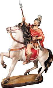 Saint Longinus on horse