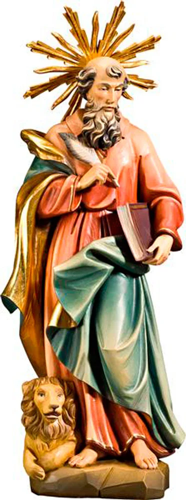 San Marcos Evangelista con aureola