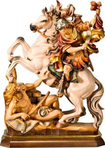 Saint Martin of Tours on horse