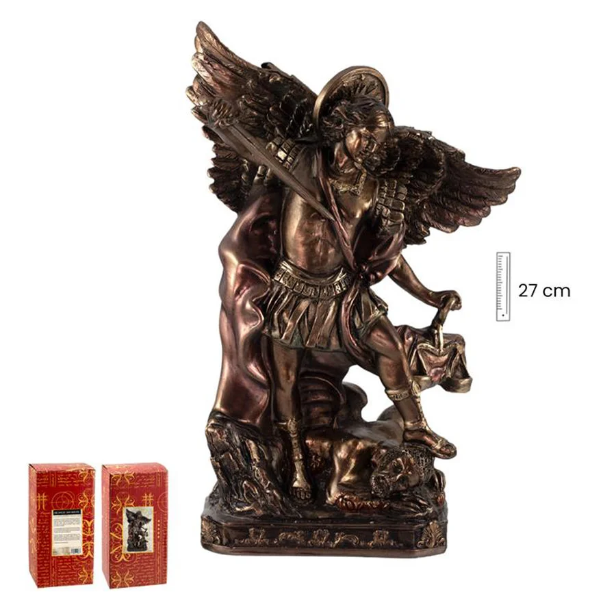 Saint Michael. Bronze finish