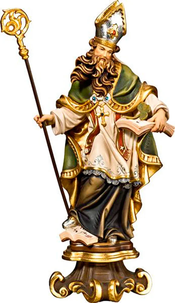 San Patricio en pedestal