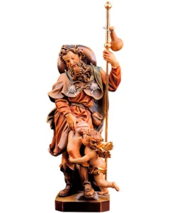 Saint Roch of Montpellier with angel