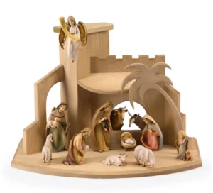 Nativity set 12 pieces (Joseph 03 + stable)