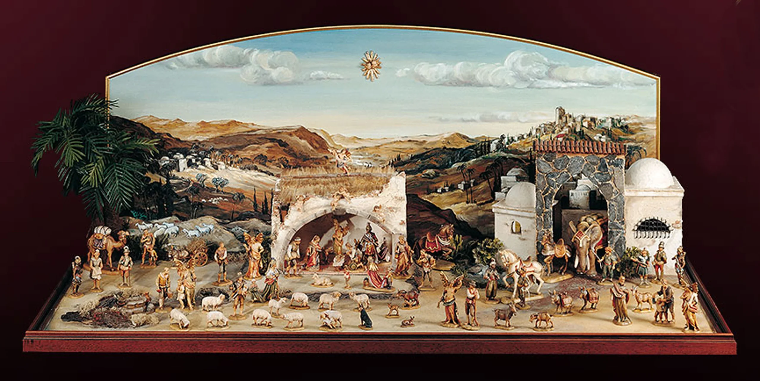 Set de pesebres 15 piezas (Nacimiento Giner)