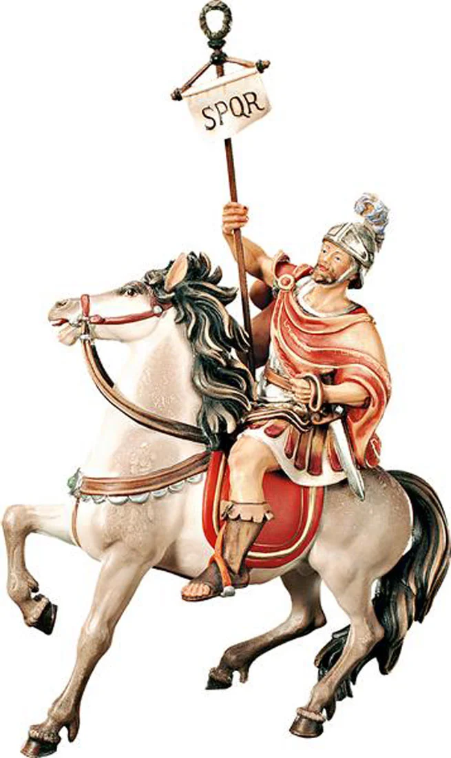 Roman soldier on horse (without base)