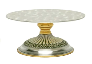 Metal Monstrance Stand engraved