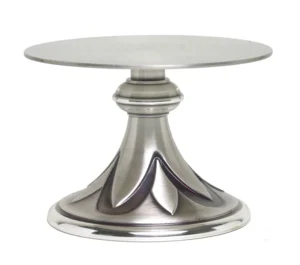 Metal Monstrance Stand engraved