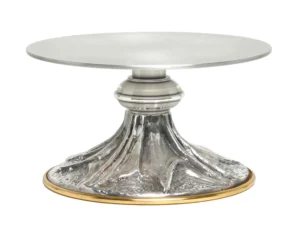 Metal Monstrance Stand engraved