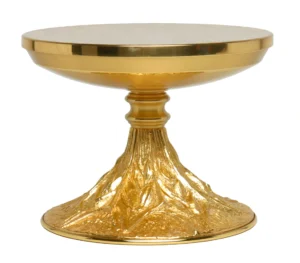 Metal Monstrance Stand engraved