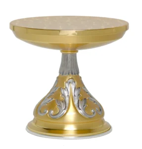 Metal Monstrance Stand engraved