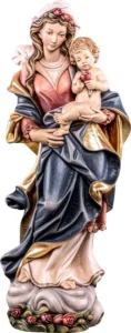 Virgen Maternidad con rosas