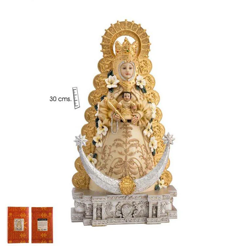 Virgen del Rocio. Varias medidas.