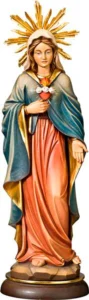 Immaculate Heart of Mary with aureole