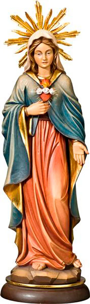Immaculate Heart of Mary with aureole
