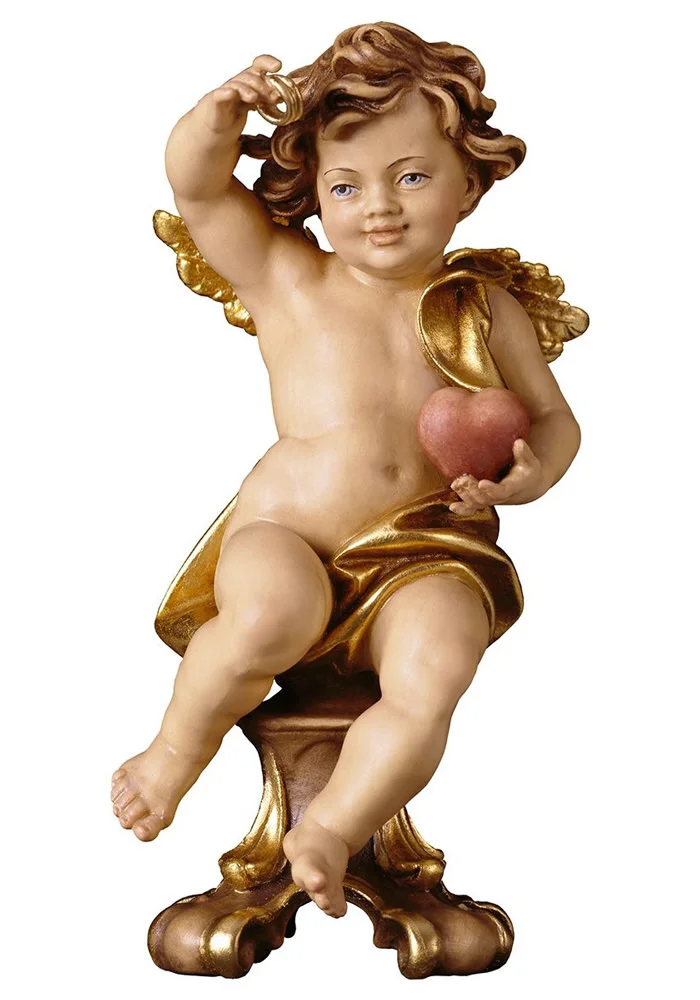 Wedding angel on pedestal