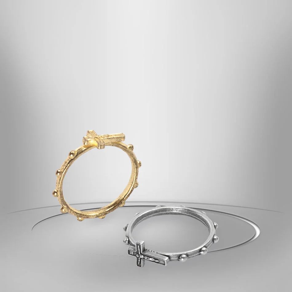 Anillo de Rosario. Metal